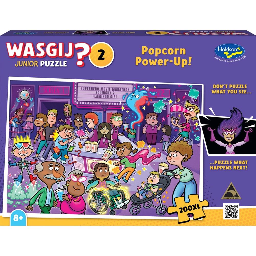 Wasgij? 200XLpc Junior Popcorn Power-Up! Puzzle