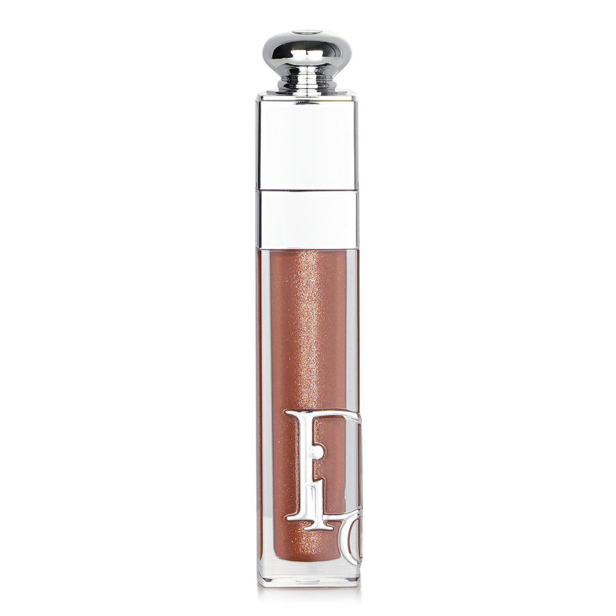 Christian Dior Addict Lip Maximizer Gloss in Shimmer Hazelnut, offering hydrating shine, volume, and a luxurious 90% natural formulation.