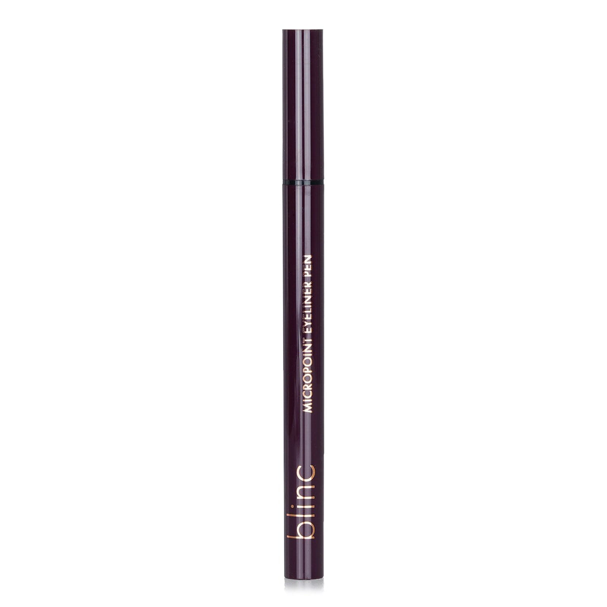 Blinc Micro Point Eyeliner Pen in Black with precise tip for flawless lines, vegan formula, and long-lasting wear.