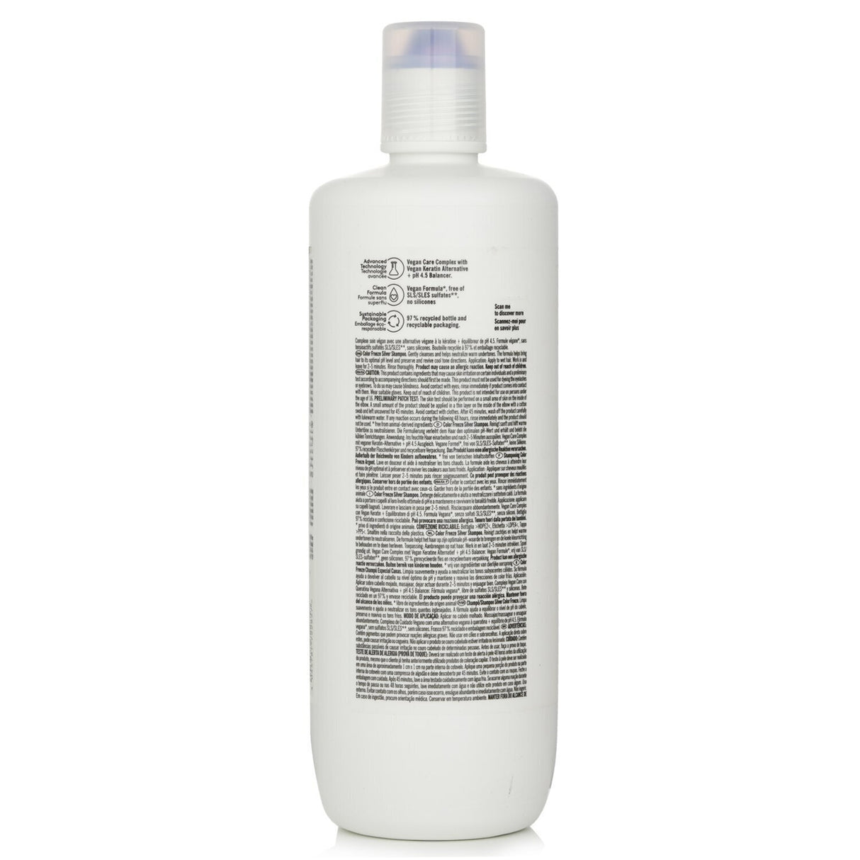 Schwarzkopf BC Bonacure pH 4.5 Color Freeze Silver Shampoo (For Grey & Light