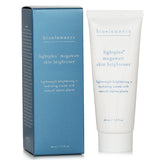Brightening facial cream in a 44ml tube, targets discoloration for radiant, even skin tone. Vegan and non-irritating.