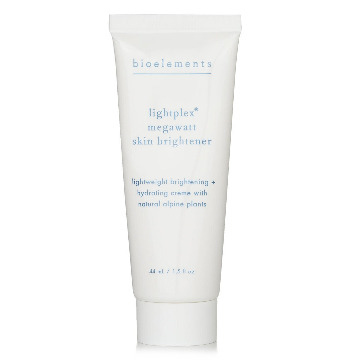 Bioelements LightPlex MegaWatt Skin Brightener, 44ml, brightens and hydrates skin, targeting discoloration and UV damage.