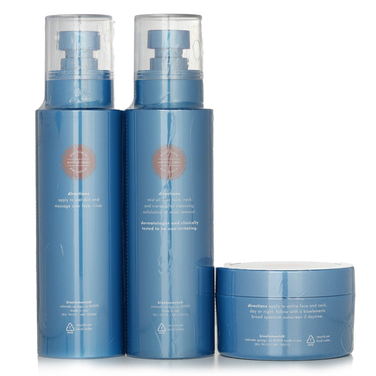 Bioelements - 3-Step Starter For Dry Skin Set  - 3pcs