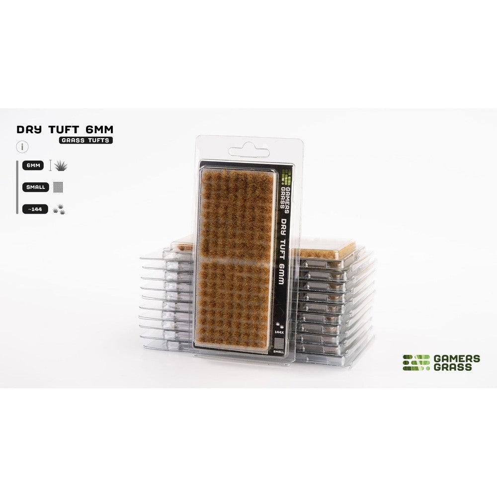 Gamers Grass - Grass Tufts - Dry Tuft 6mm - Small - Miniature Figure