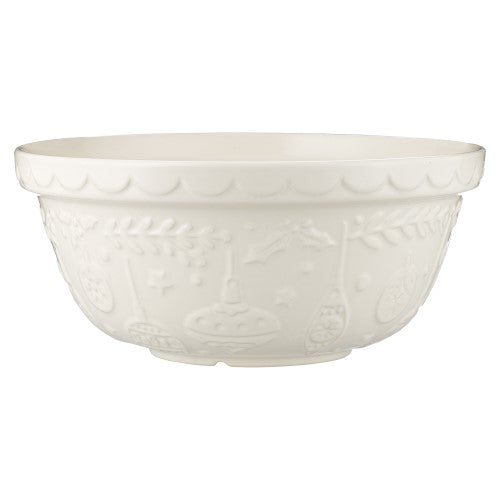 Mixing Bowl - MASON CASH Merry & Bright Cream (3L)