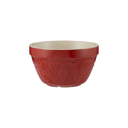 Pudding Basin - MASON CASH Merry & Bright Red (900ml)