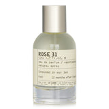 Le Labo Rose 31 Eau De Parfum Spray, a unisex floral woody fragrance with sensual notes of rose, cumin, and earthy musk.