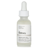 Hydrating serum with Hyaluronic Acid and Pro-vitamin B5 for plump, smooth skin; suitable for all skin types.