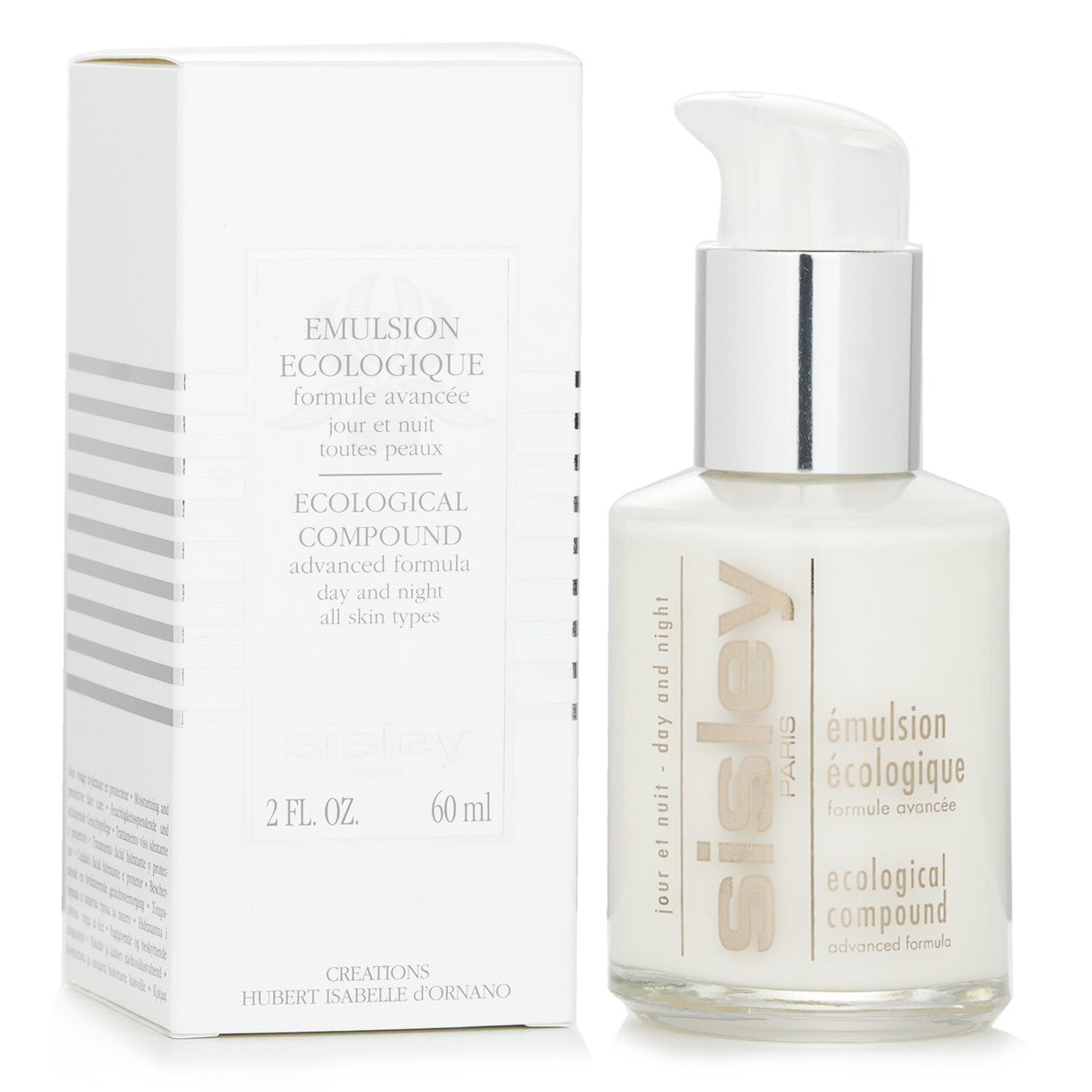 Sisley Ecological Compound Advanced Formula 60ml, a hydrating facial treatment with plant extracts for resilient, radiant skin.