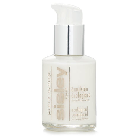 Sisley Ecological Compound Advanced Formula in a sleek 60ml bottle, designed for hydration and skin revitalization.