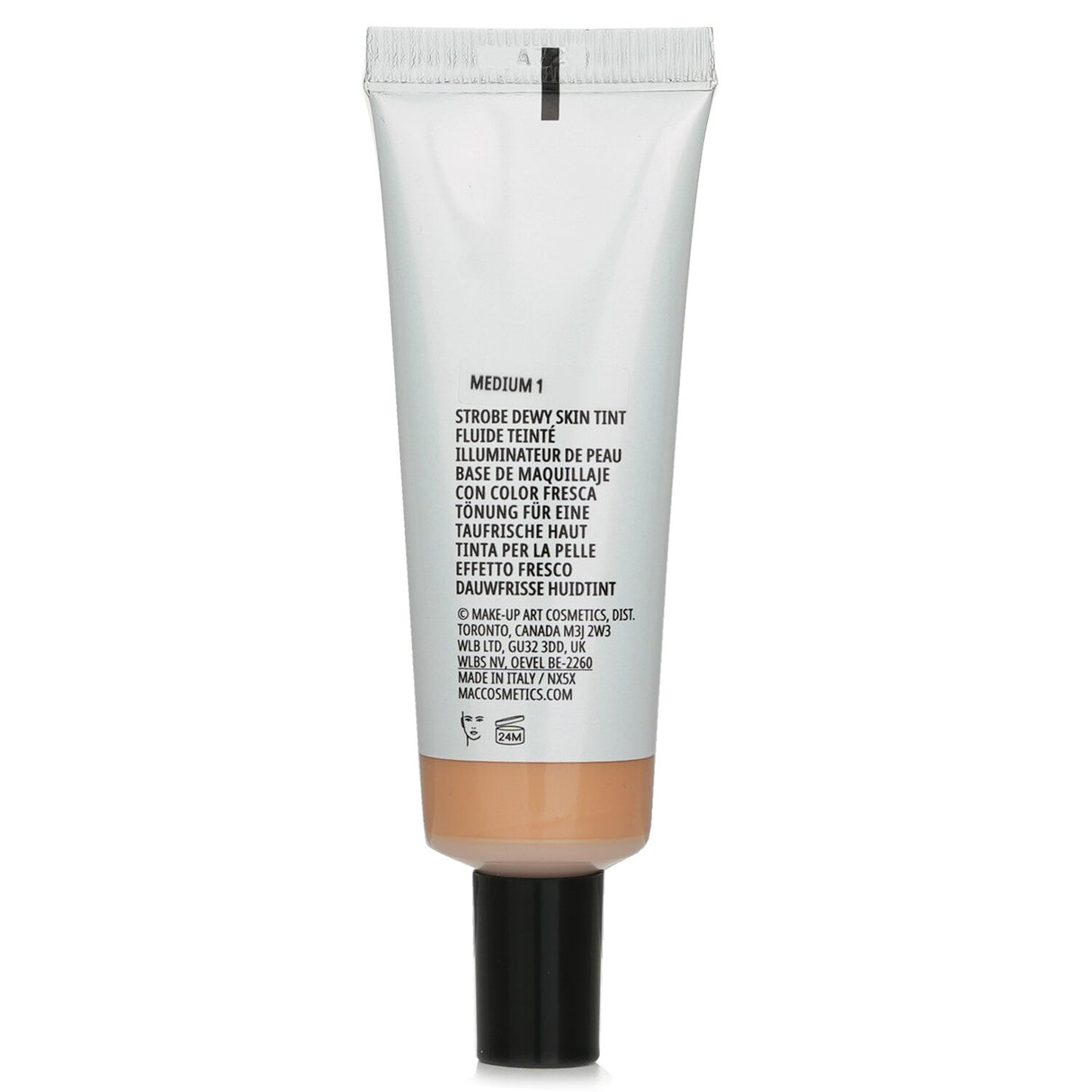 Sheer, illuminating tinted moisturizer in Medium, featuring a gel-balm texture for a radiant, dewy finish.