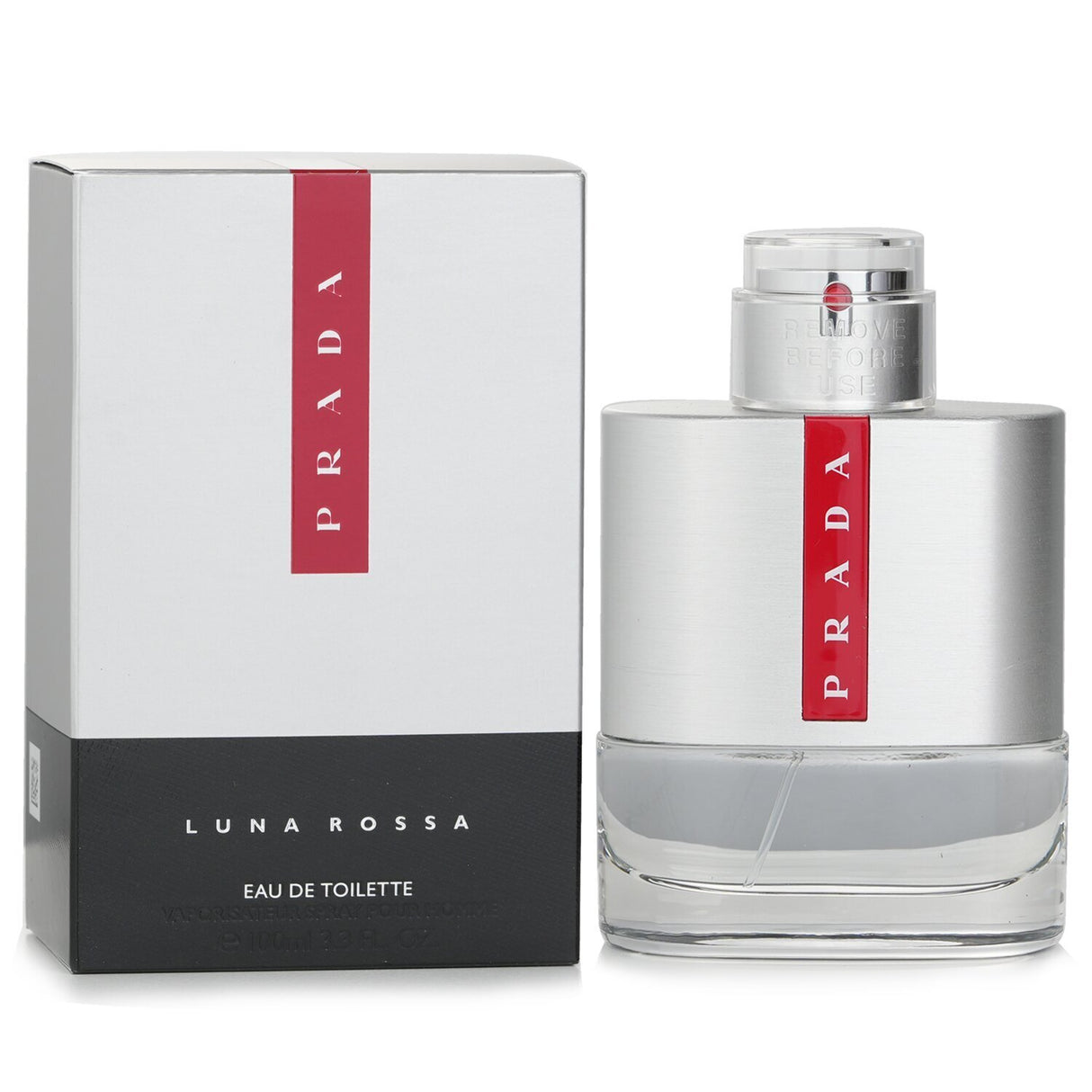 Prada Luna Rossa Eau De Toilette Spray, 100ml; sophisticated citrus aroma with lavender, clary sage, and ambroxan notes.