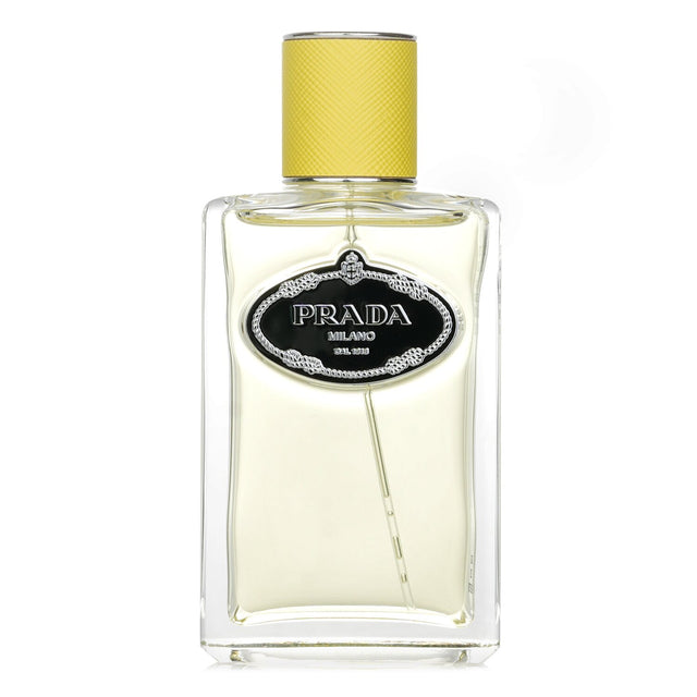 Prada Les Infusion D'Ylang Eau De Parfum in a 100ml spray, featuring warm ylang-ylang notes for an elegant unisex fragrance.