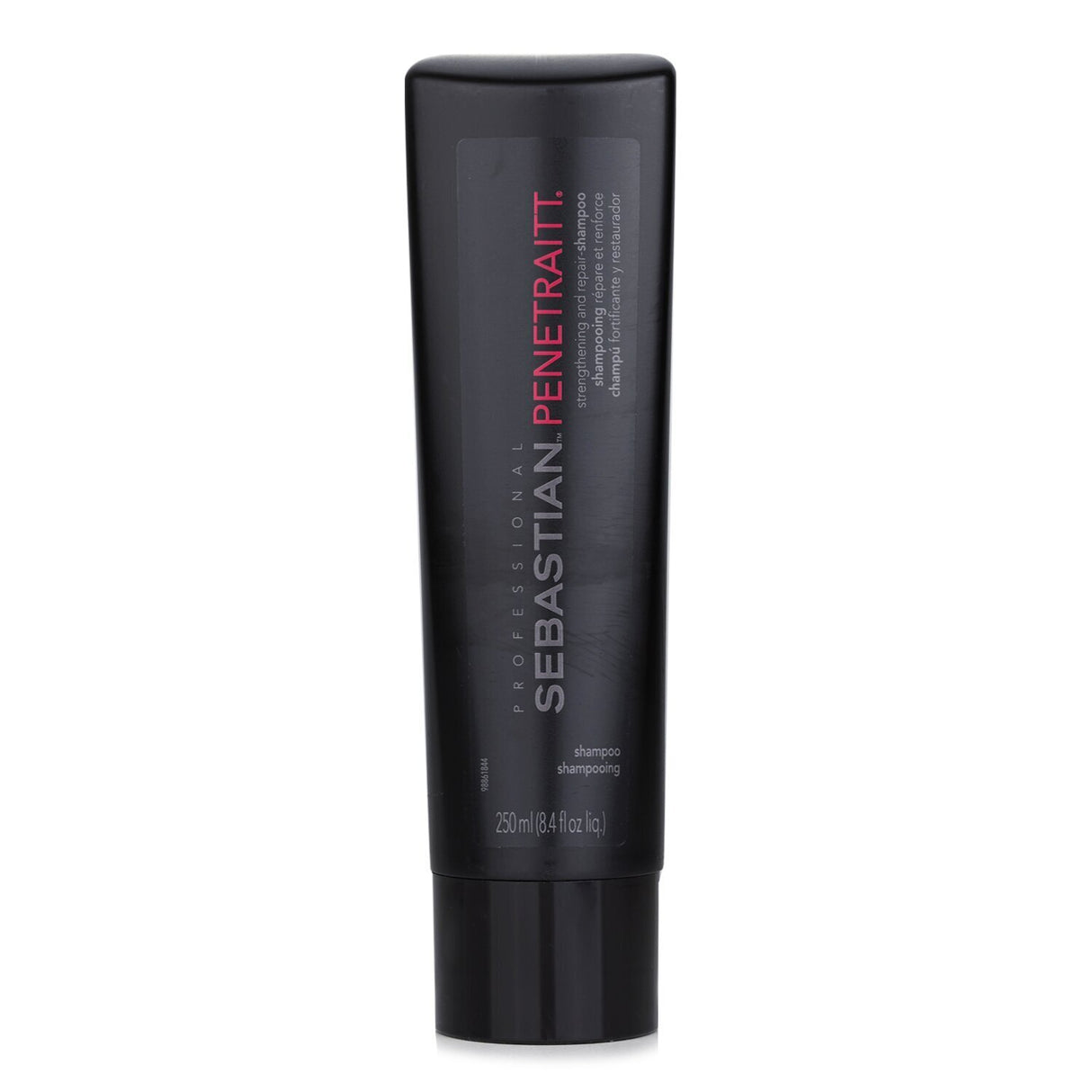 Sebastian Penetraitt Shampoo 250ml, a nourishing formula that repairs damaged hair and enhances strength and elasticity.