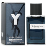 Yves Saint Laurent Y Intense Eau De Parfum, 60ml; a bold fragrance with bergamot, apple, sage, and tonka bean notes for ambitious men.