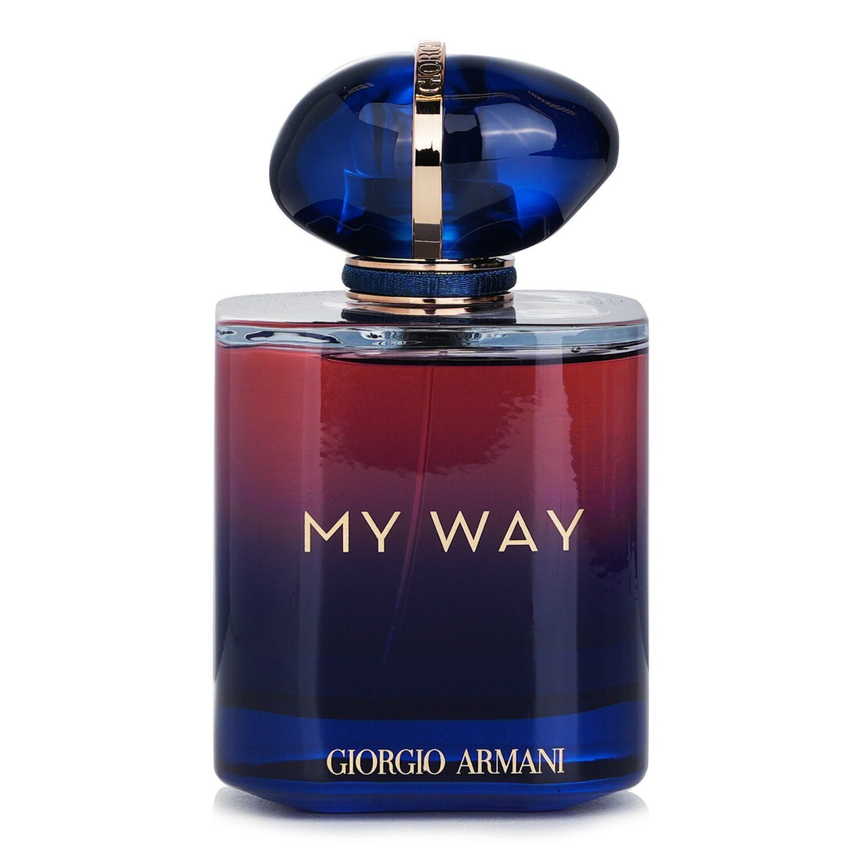 Giorgio Armani My Way Parfum Refillable 90ml: Floral woody fragrance with bergamot, tuberose, cedarwood, and sustainable sourcing.