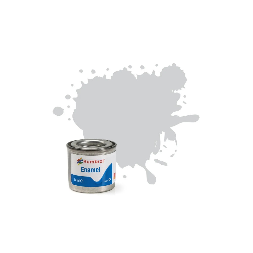 Humbrol - 14ml Enamel Tinlet Silver Fox Metallic no.11 - Model Paint