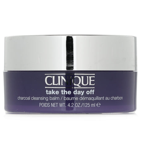 Clinique Take The Day Off Charcoal Cleansing Balm, 125ml, a silky oil that gently removes makeup and cleanses all skin types.