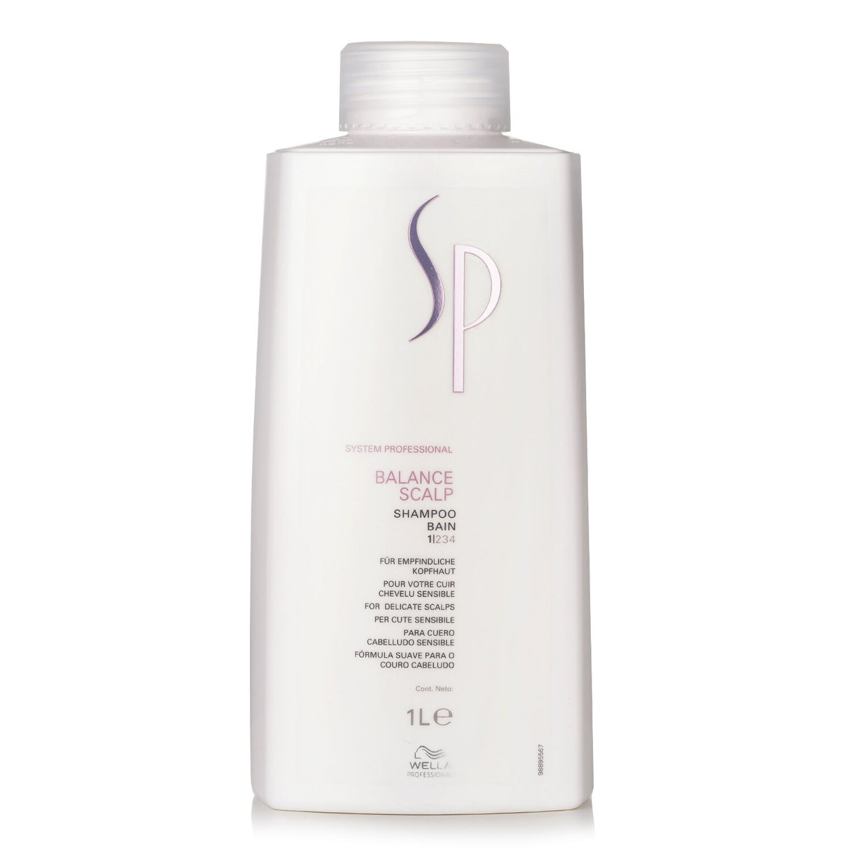Wella - SP Balance Scalp Shampoo (For Delicate Scalps)  - 1000ml