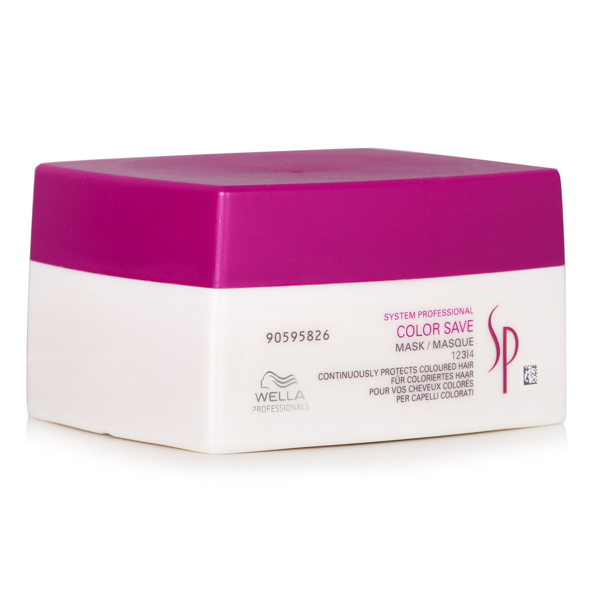 Wella SP Color Save Mask for colored hair, 200ml, offers intense color protection and revitalization against fading and UV rays.