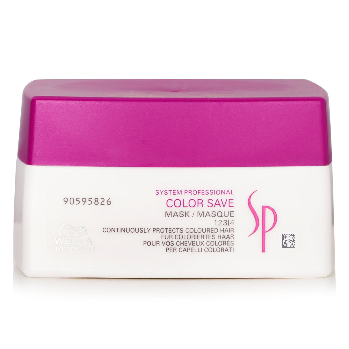 Wella SP Color Save Mask in 200ml, a color-preserving treatment for vibrant, smooth hair, formulated with 3D Color Protect Technology.