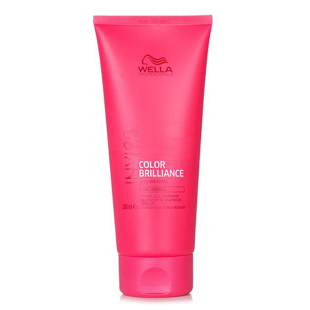 Wella Invigo Color Brilliance Conditioner for normal hair, enhancing color vibrancy and manageability for stunning, healthier locks.