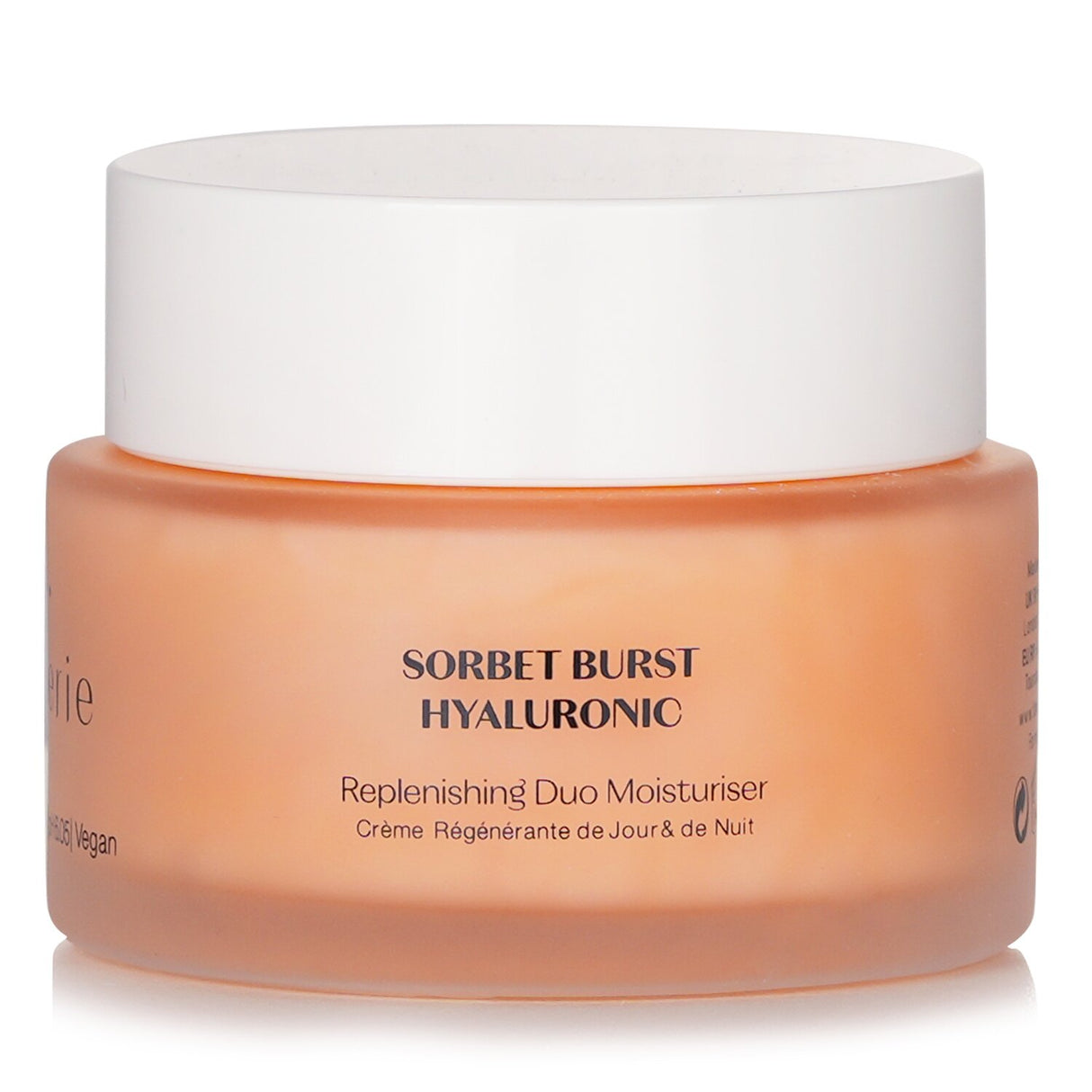 Vegan replenishing moisturizer infused with Sugar Maple, Argan Oil, and Hyaluronic Acid for hydrated, youthful skin.