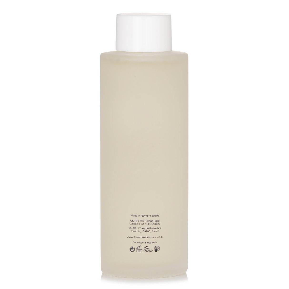 Flanerie Instant Glow Splash Mask in 100ml bottle, vegan formula with Papaya, promotes glowing, refreshed skin with Rose Spring scent.