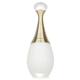 Elegant opalescent bottle of Christian Dior J'adore Parfum D'eau, a fresh floral fragrance for modern women, 50ml.