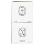 Diptyque Hourglass Diffuser in Roses, elegantly designed to release a gentle rose scent for lasting home ambiance.