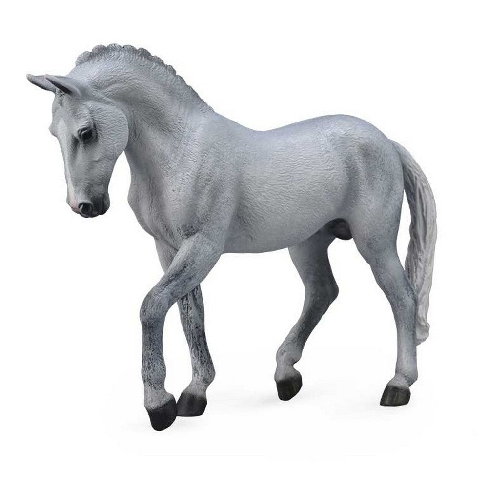 CollectA - Trakehner Stallion Grey Figureing (XL)