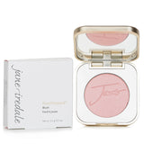 Natural mineral blush in Cotton Candy shade for a soft flush, suitable for cheeks, eyes, and lips.