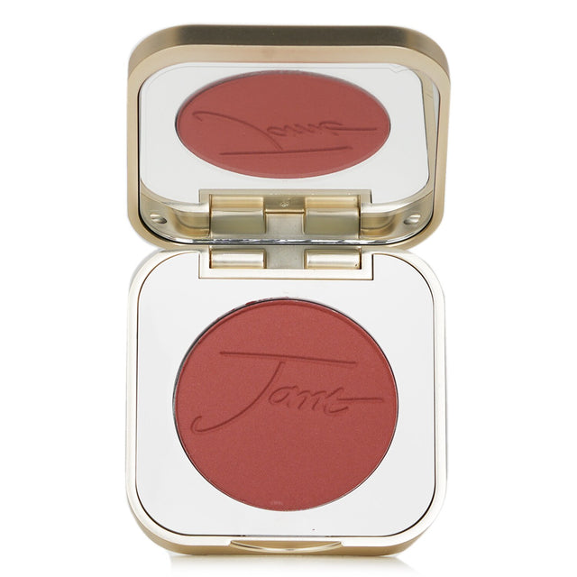 PurePressed Blush #Mystique in a compact 3.2g size, offering natural, soft color for beautifully flushed cheeks.