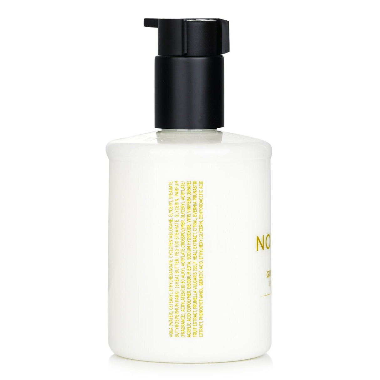 Luxury hand lotion with Grape extract; hydrates skin and features a captivating fragrance of juniper, rose, and oak moss.