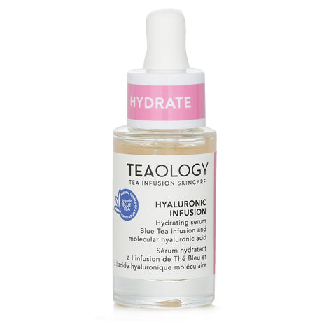 Hyaluronic Infusion Hydrating Serum in 15ml, features 99% natural ingredients for deep, multi-layer skin hydration.