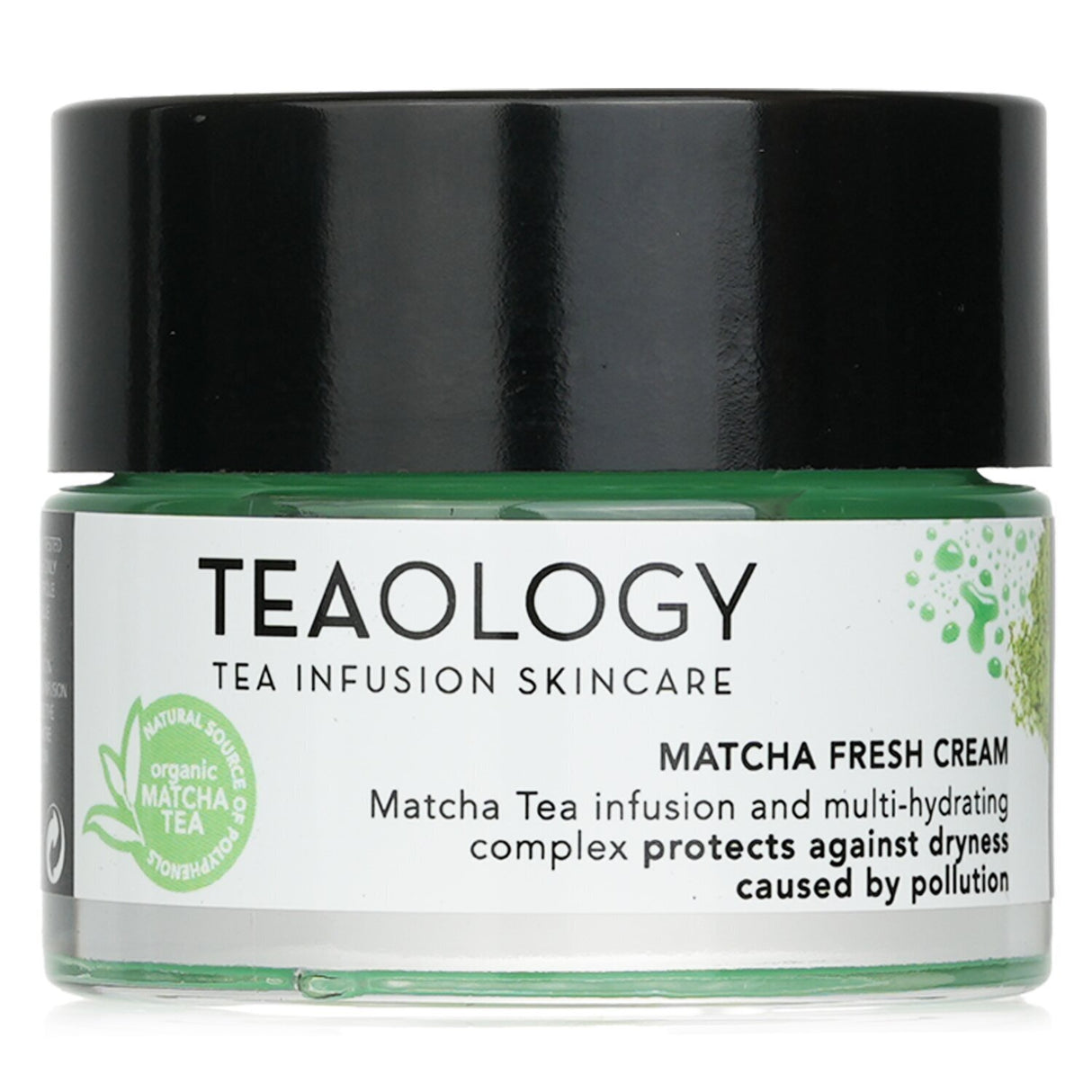 Luxurious 50ml gel-cream moisturizer with Matcha, hydrates and rejuvenates skin, suitable for all skin types.