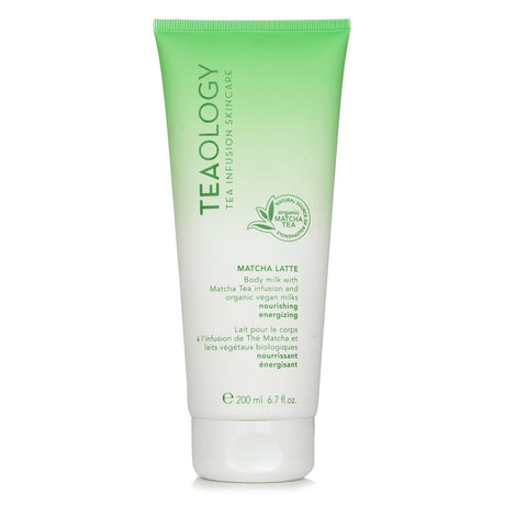 Luxurious Matcha Latte Body Milk, 200ml; hydrates & revitalizes skin with natural ingredients like matcha, oat, and rice milk.