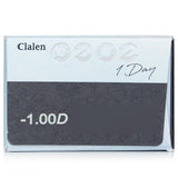 Clalen 1 Day O2O2 Clear Contact Lenses in -1.00 (30pcs) offer daily comfort, high-definition vision, and UVA/UVB protection.