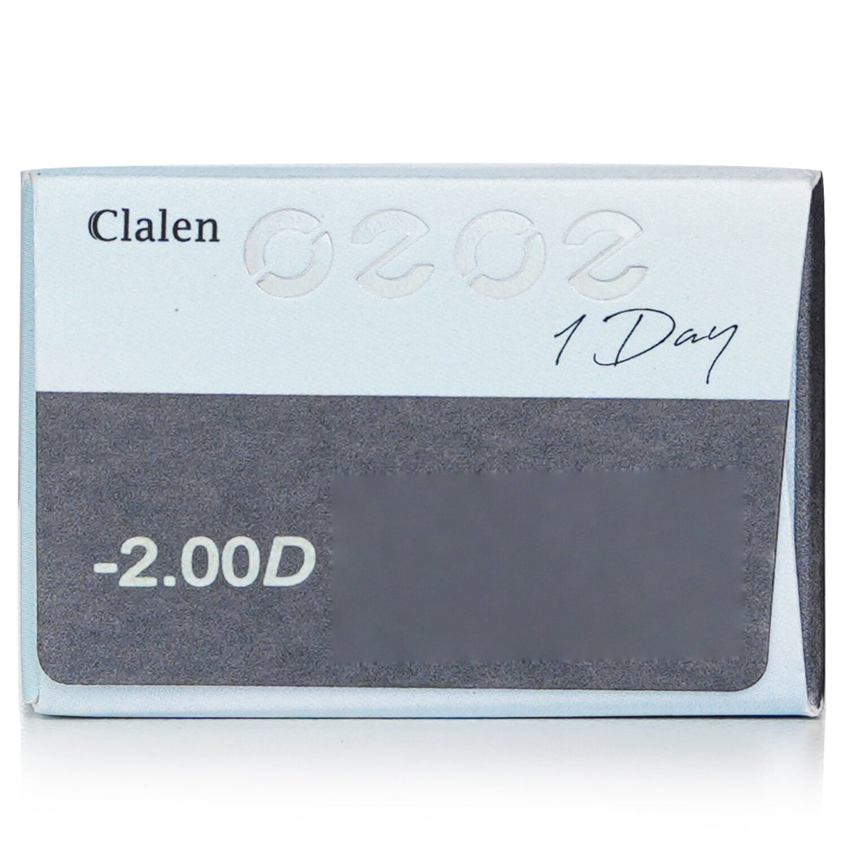 High-quality Clalen 1 Day O2O2 clear contact lenses, -2.00 prescription, 30 pieces for comfortable daily wear and UV protection.