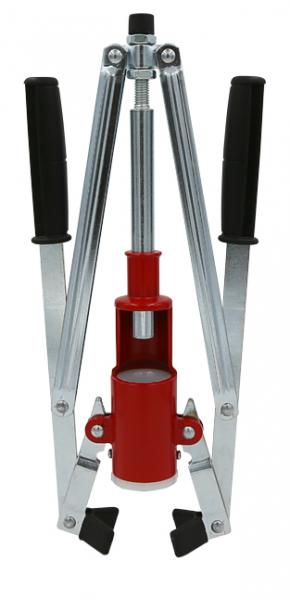 Corker, Deluxe Twin Lever: ergonomic corking tool with twin lever action for efficient bottling of various cork types.