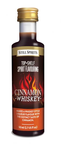 Cinnamon whiskey liqueur flavoring for DIY crafting, offering a sweet, warming blend reminiscent of Fireball Whiskey.