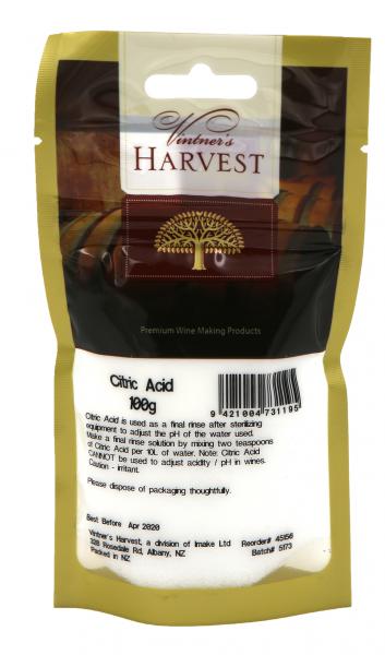 Vintner's Harvest Citric Acid 100g