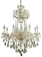 Chandelier Antique Silver -98cm