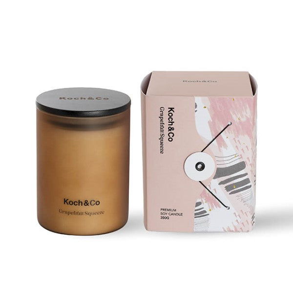 Fragrance Soy Candle Grapefruit Squeeze (8x10.5cmH) 350g