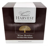 Vintner's Harvest Wine Bottles, 12 x 750ml Green Claret