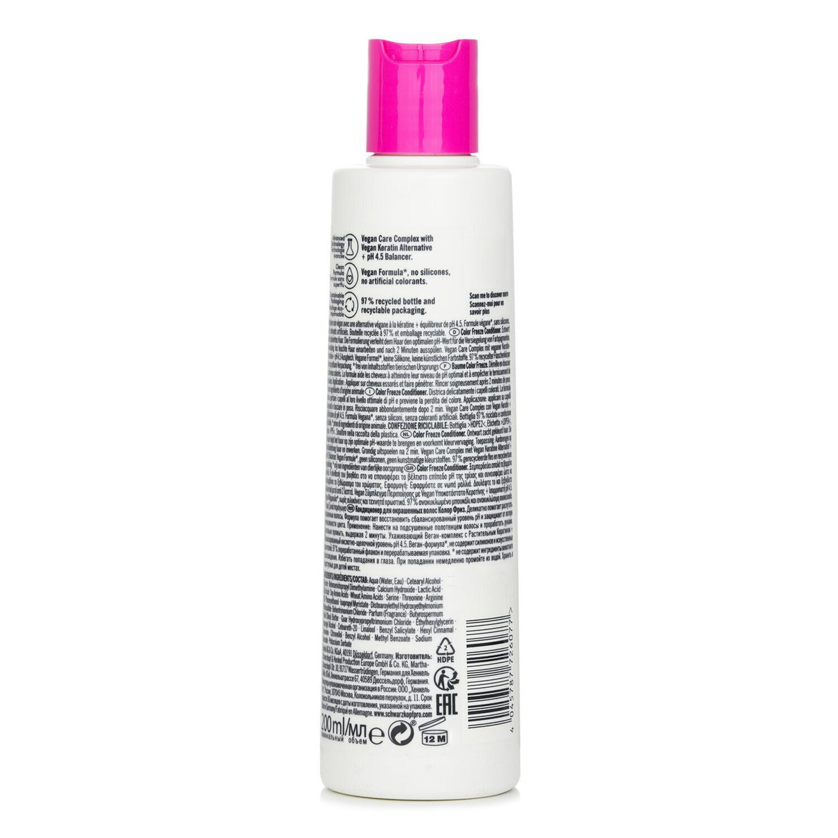 Schwarzkopf BC Bonacure pH 4.5 Color Freeze Conditioner 200ml/