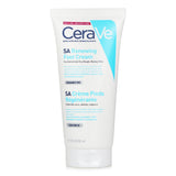 CeraVe SA Renewing Foot Cream in 88ml tube, designed to exfoliate, hydrate, and restore extremely dry feet with ceramides.