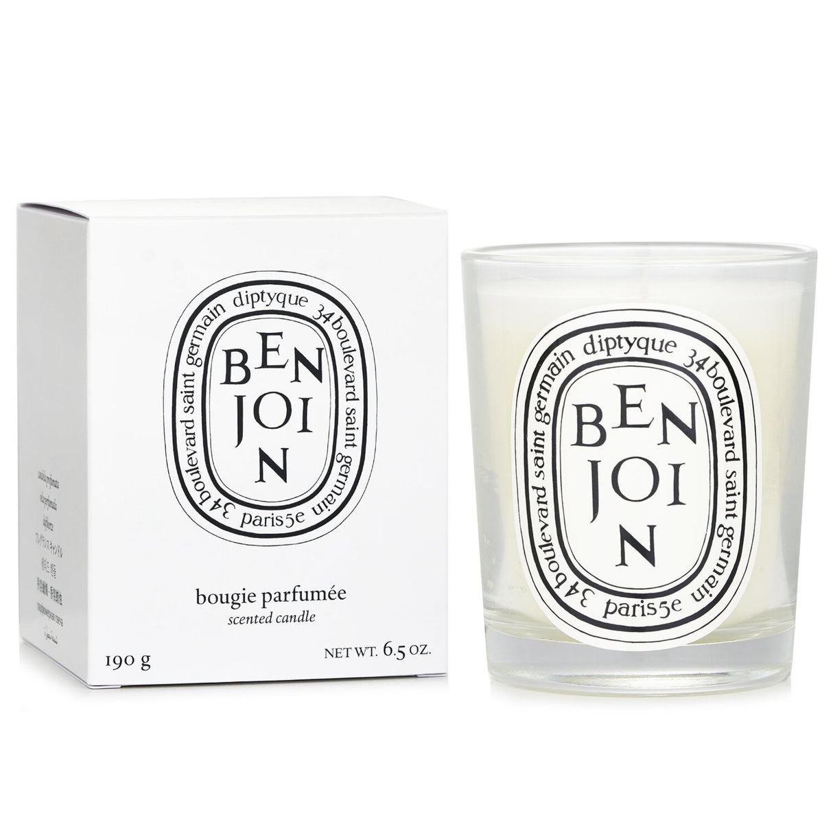 Diptyque - Scented Candle - Benjoin  - 190g/6.5oz