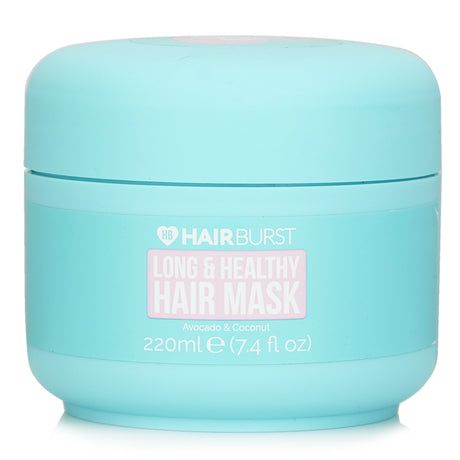 Hairburst Avocado & Coconut Hair Mask (220ml) for deep hydration, shine, and manageability, enriched with natural ingredients.