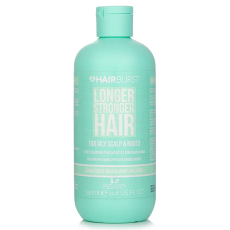 Hairburst Pineapple & Coconut Conditioner revitalizes oily hair, enhancing shine, manageability, and reducing excess sebum.